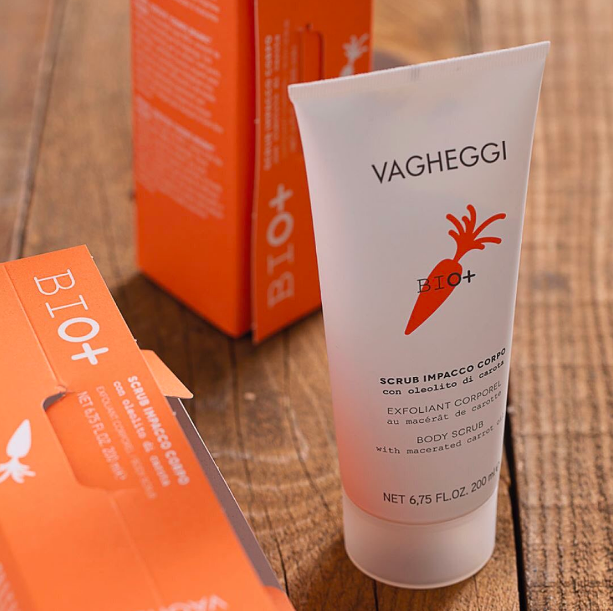 Vagheggi Bio + Body Scrub with Carrot Oleolite 200ml